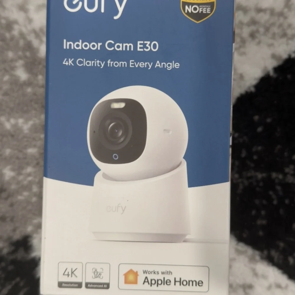 Eufy E42 and E30, 5-Piece Alarm system, S380 Homebase, and 2 Floodlights package